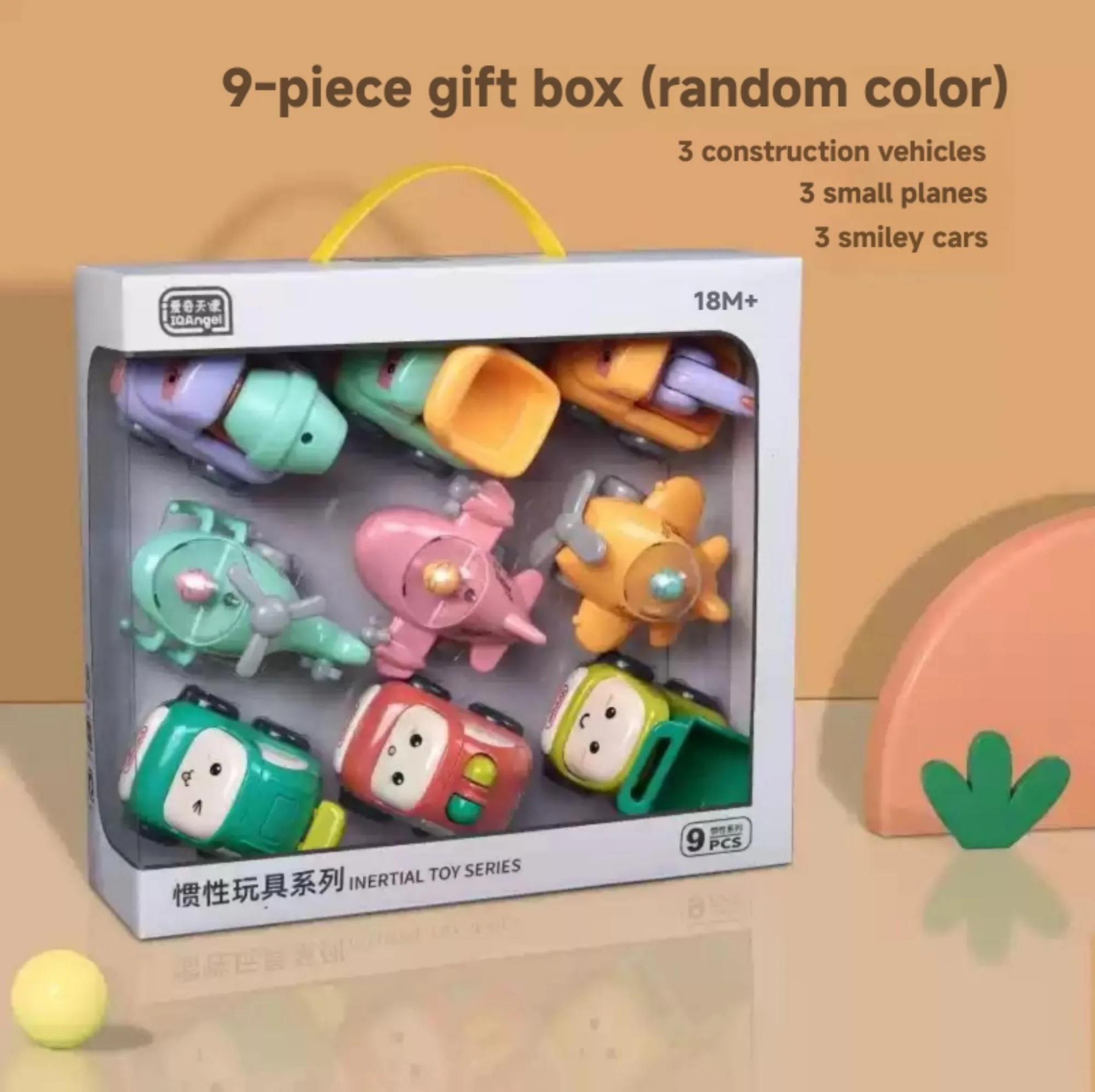 

Exclusive Baby Pull Back Toy Car | Inertia Vehicle Model for Boys 6M-3Y | Cartoon Mini Cars | Children’s Day Gift Idea