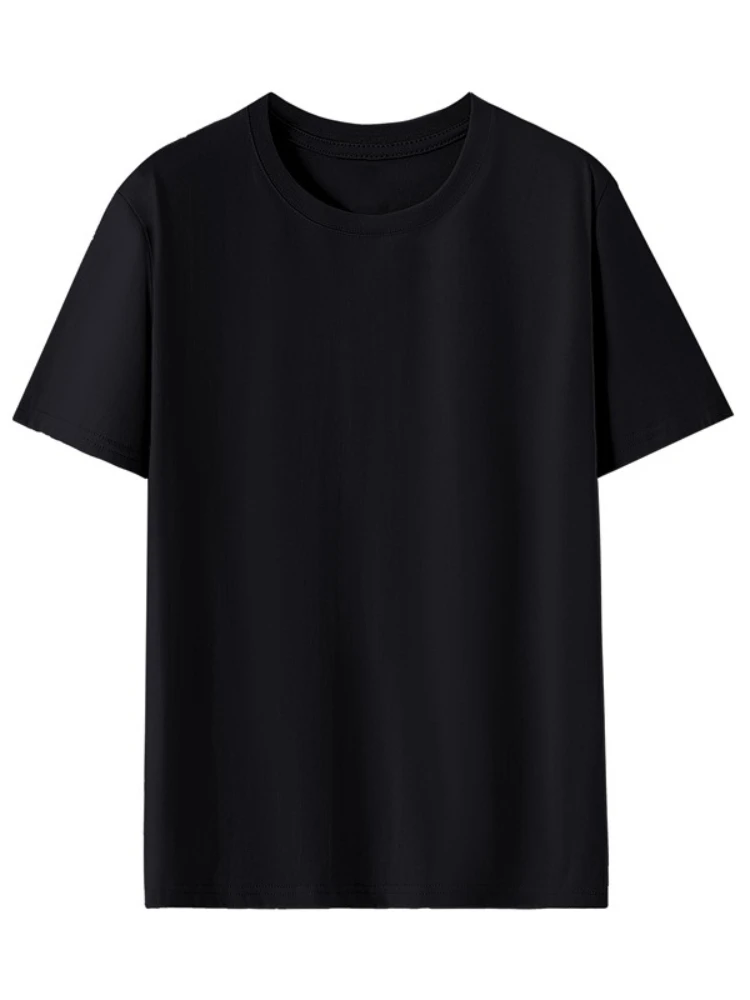 

AOSSVIAO 2025 Summer New Casual Loose T Shirt Short Sleeve O-neck Fashion Trend Solid Women Clothing Y2k Tops Woman T Shirts