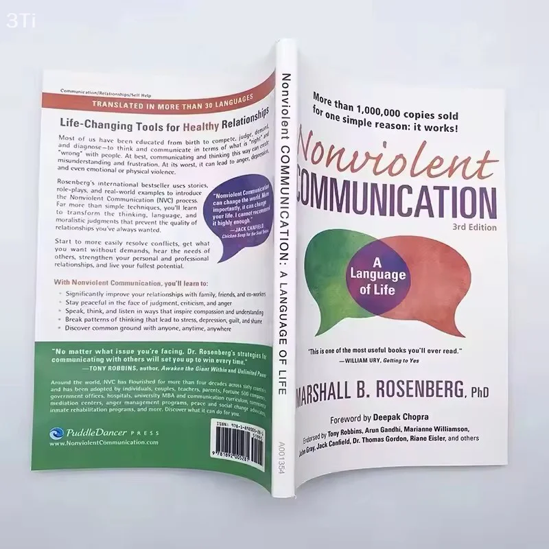 English Version Nonviolent Communication:a Language Of Life Paperback Book English