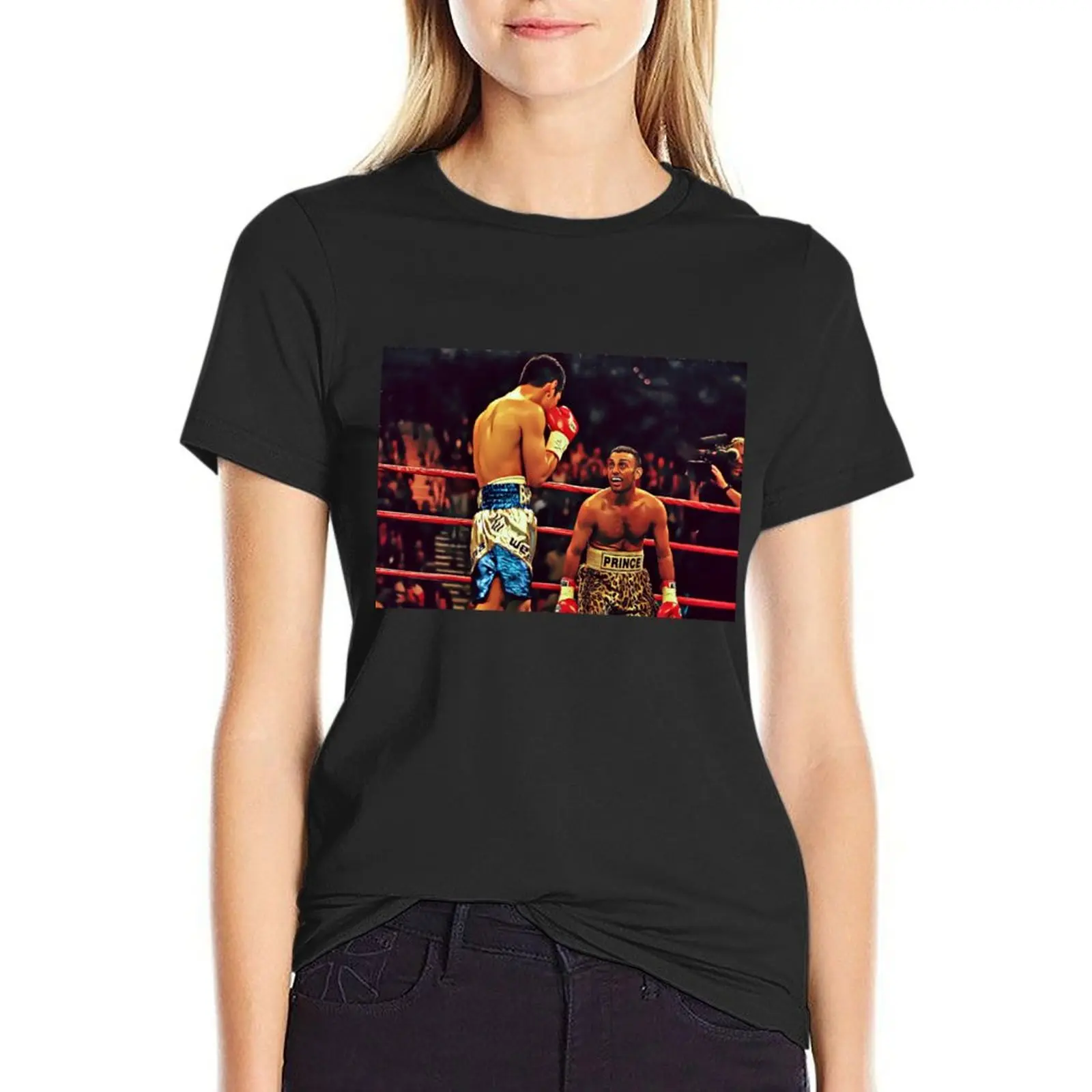 

Prince Naseem Hamed T-Shirt anime clothes animal prinfor sweat blacks graphic t-shirts for Women