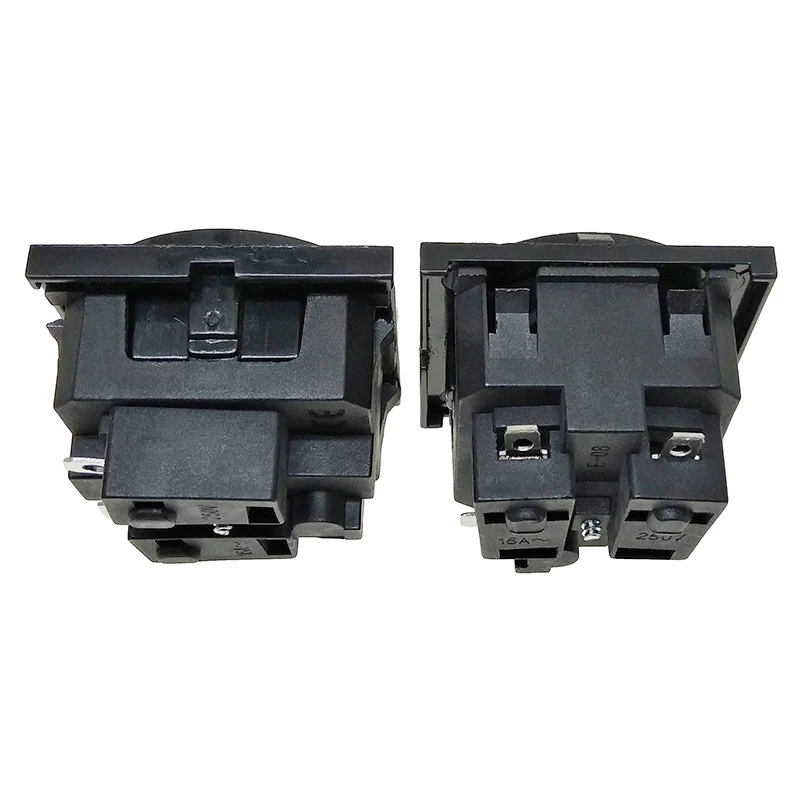 Schuko Type F Standard Surface Panel Mount Power Socket Receptacle AC100~250V 16A