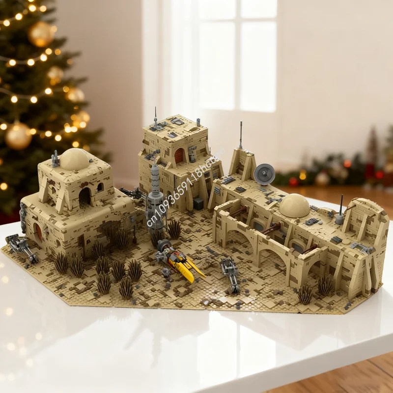 

4168 шт. MOC SW Mos Pelgo Mando и Cobb Vanth модель строительные блоки рождественские подарки строительство DIY творческие игрушки идея день рождения