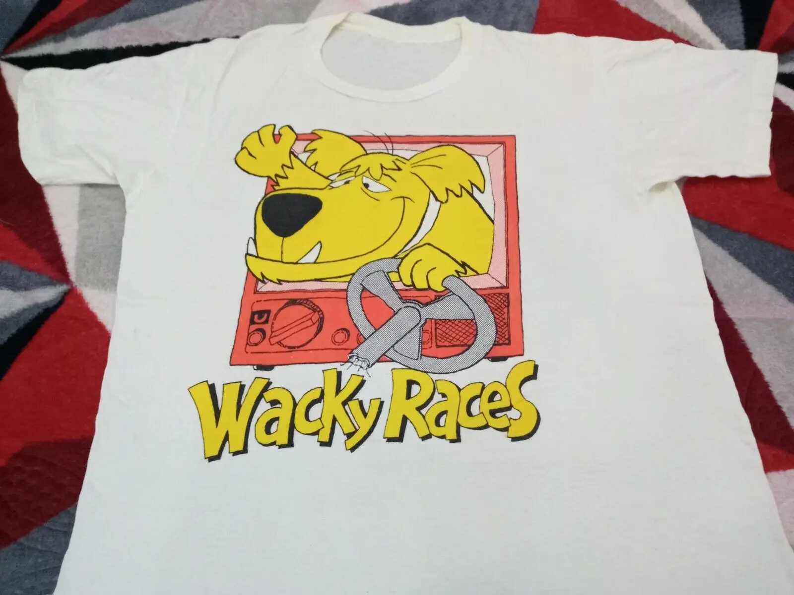 Wacky Races T shirt White Cotton For S 4XL YI055