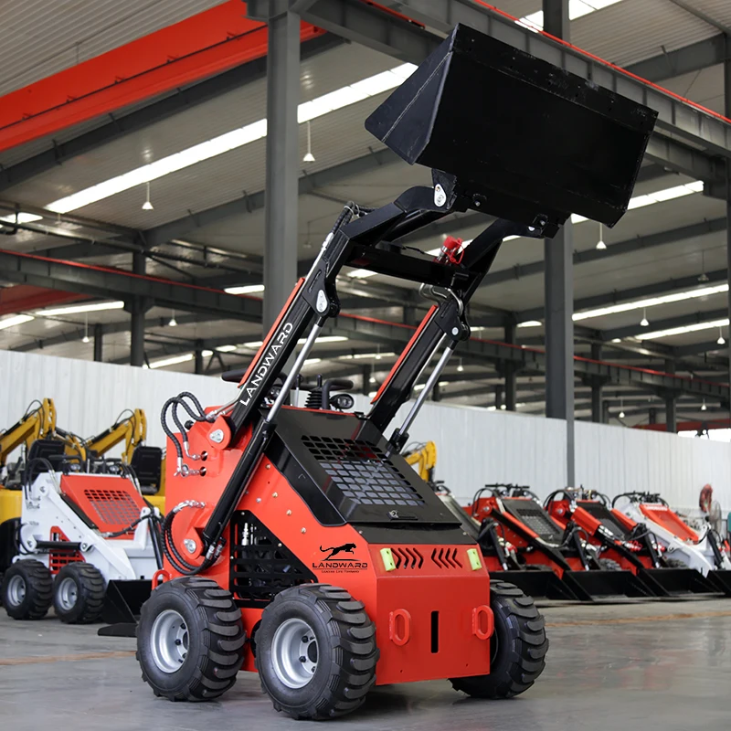 EPA S480 Skid Steer Loaders Wheel Backhoe Skid Steer Loader Crawler Tracked Skid Steer Loader Factory Customized Price