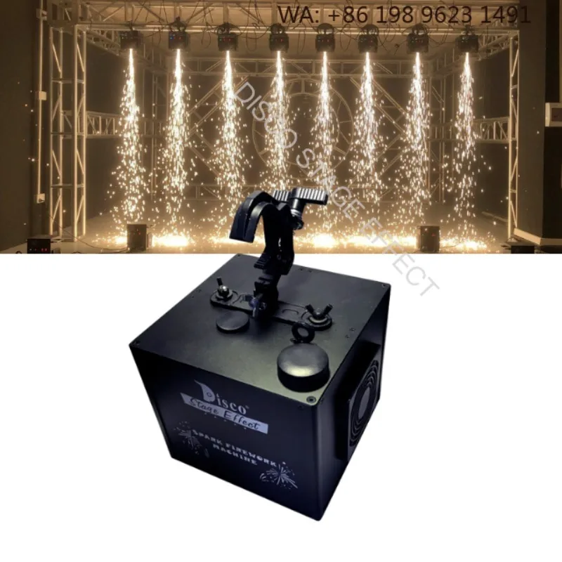 Wedding Stage Decoration Cold Spark Fountain Firework  Portable Adjustable Power Stage Special Effect for Party Festival Perform