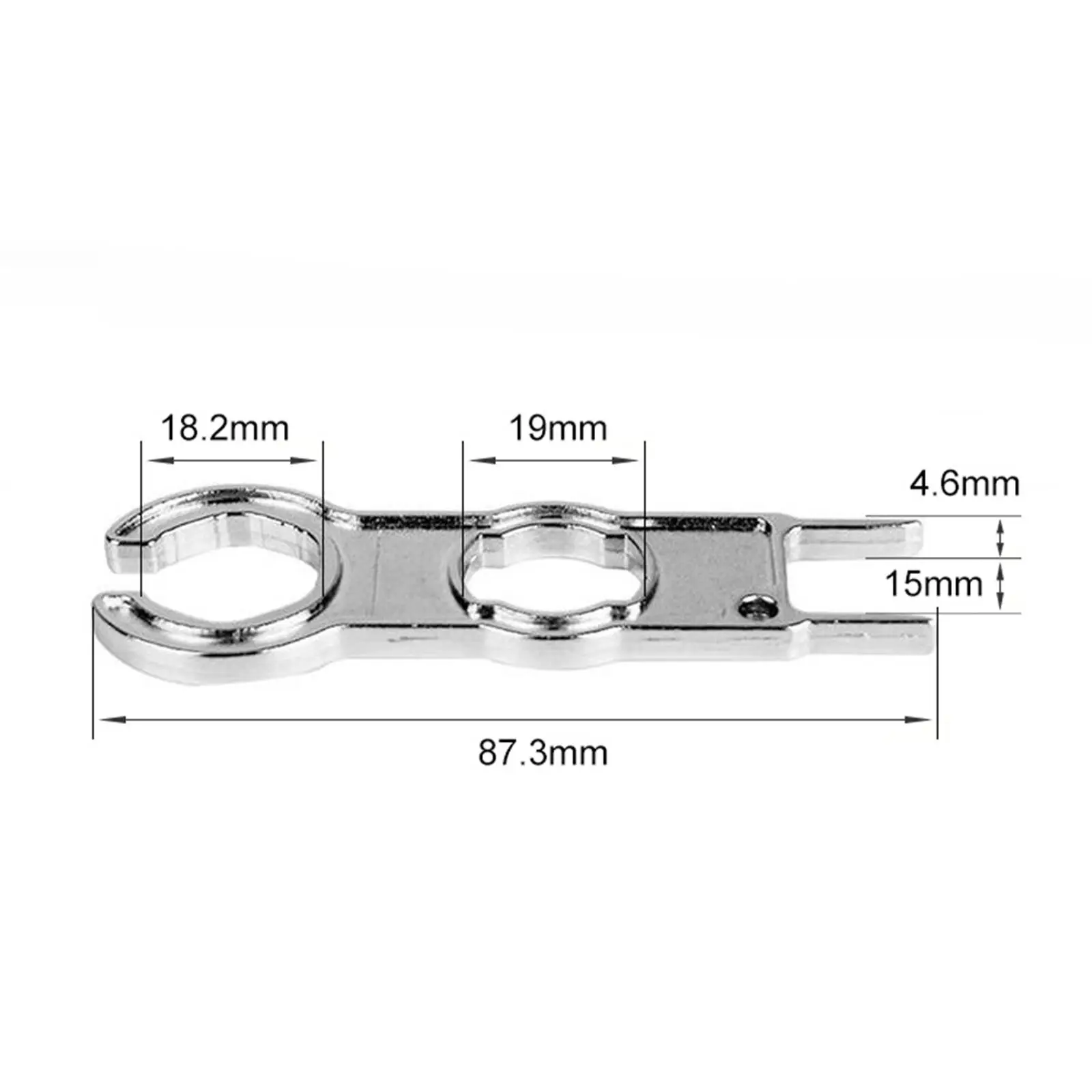 Solar Panel Spanner Wrench Alloy Crimping Tool Connector Removal Plier for Flexible Solar Module Installation