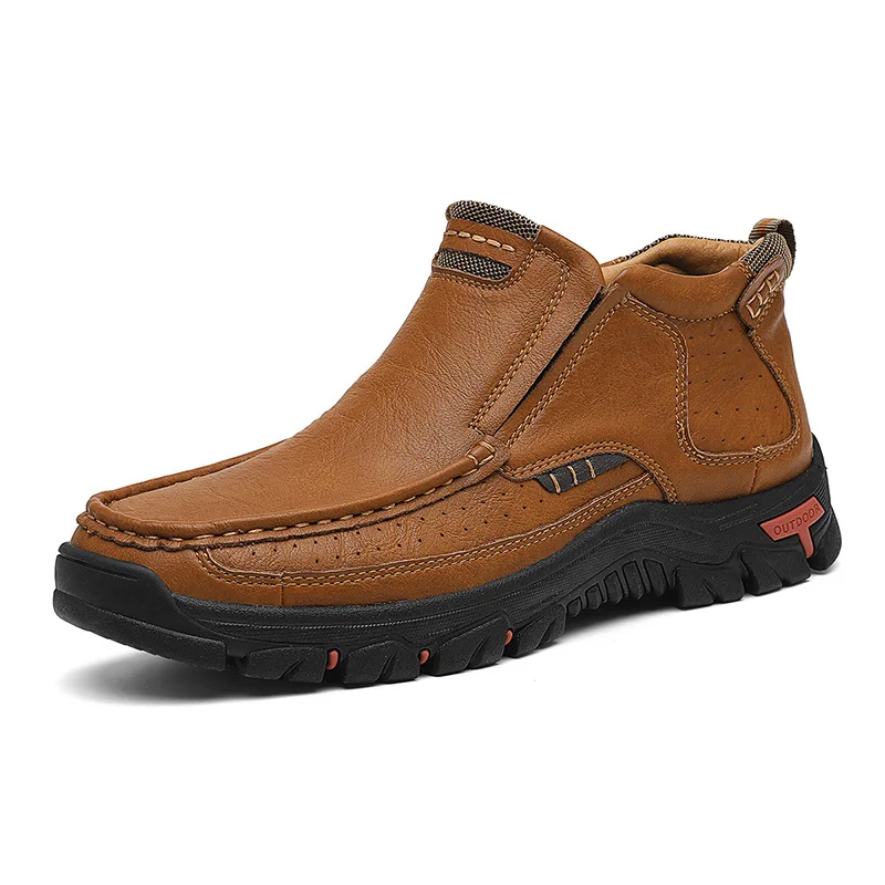 

New Style Plus Size Casual Men's Snow Boots Outdoor Sports Men's Chelsea Boots Workwear Boots