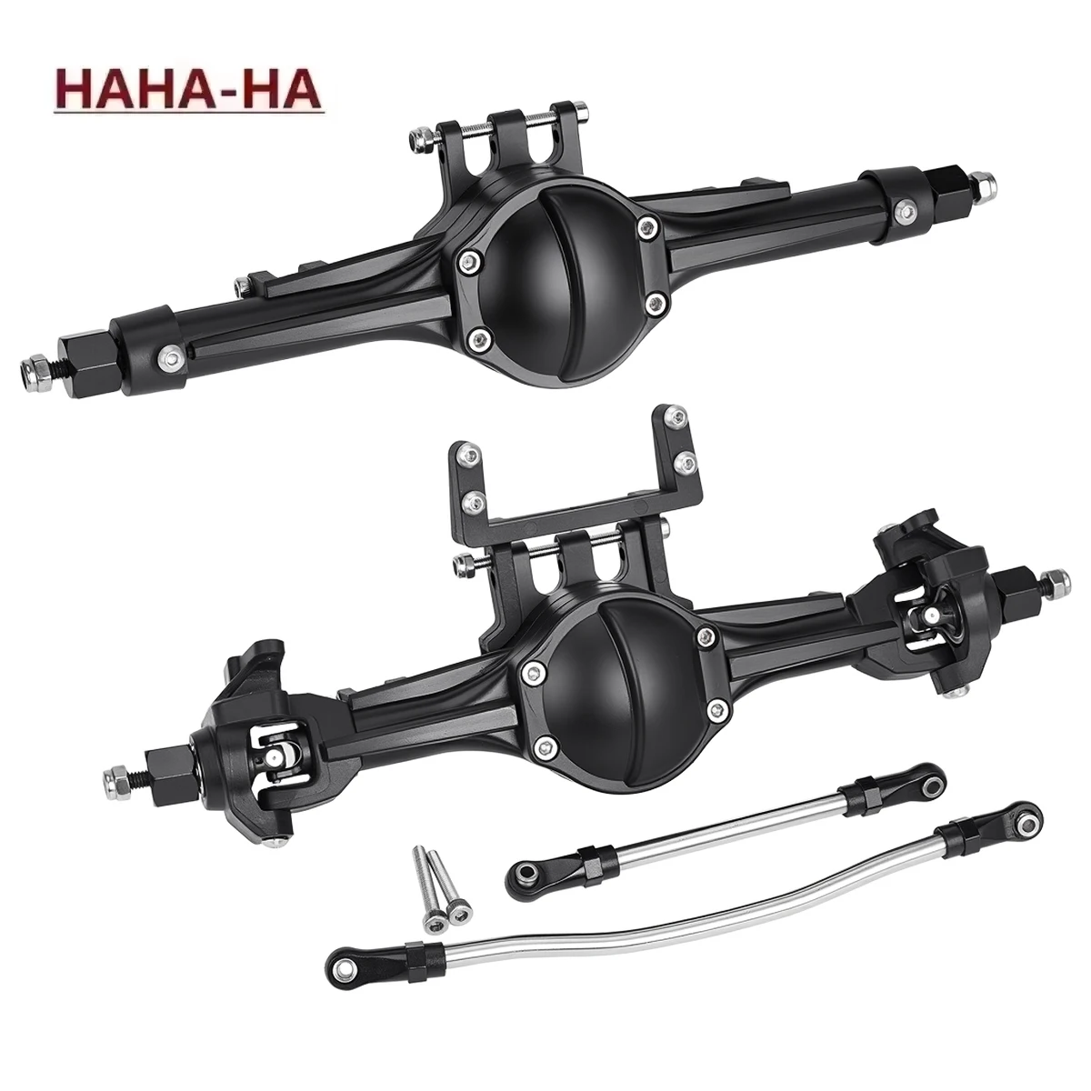 Kunststoff-Set für vordere und hintere gerade Achsen für 1/10 Axial SCX10 I II III 90046 90047 RC Crawler, Upgrade-Ersatzteile