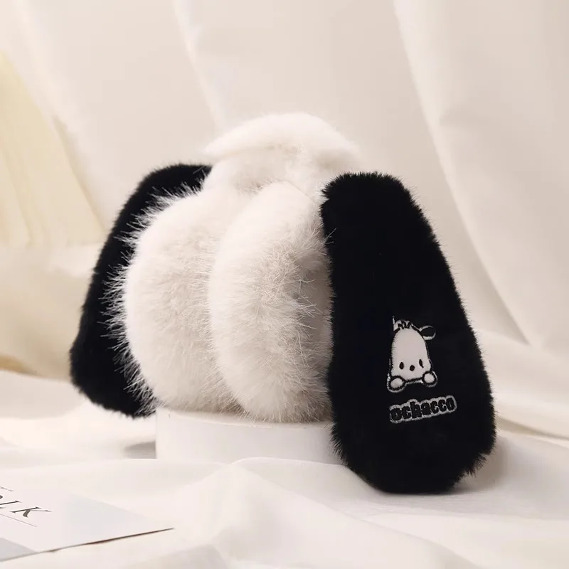 Miniso Yugui 개 귀 커버 따뜻한 여성용 겨울 Pachy Dog 귀여운 귀 커버 귀 덮개 부동액 귀 커버