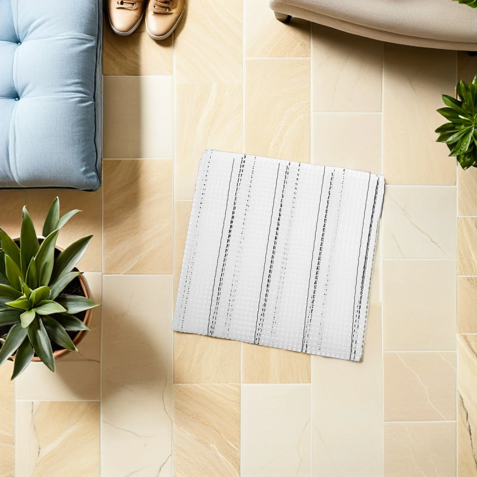 

Blank Rug Hooking Mesh Canvas for DIY Projects - Sturdy Plastic Mesh Sheets for Tapestry Rug Making Craft Kit Beginner Friendly