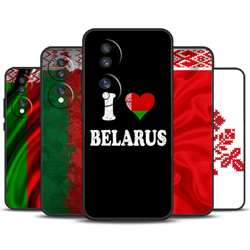 Belarus Flag Phone Case For Honor 90 Lite 70 50 Magic 5 6 Pro X6 X7 X8 X9 X6a X7a X8a X9a X9b X8b Cover