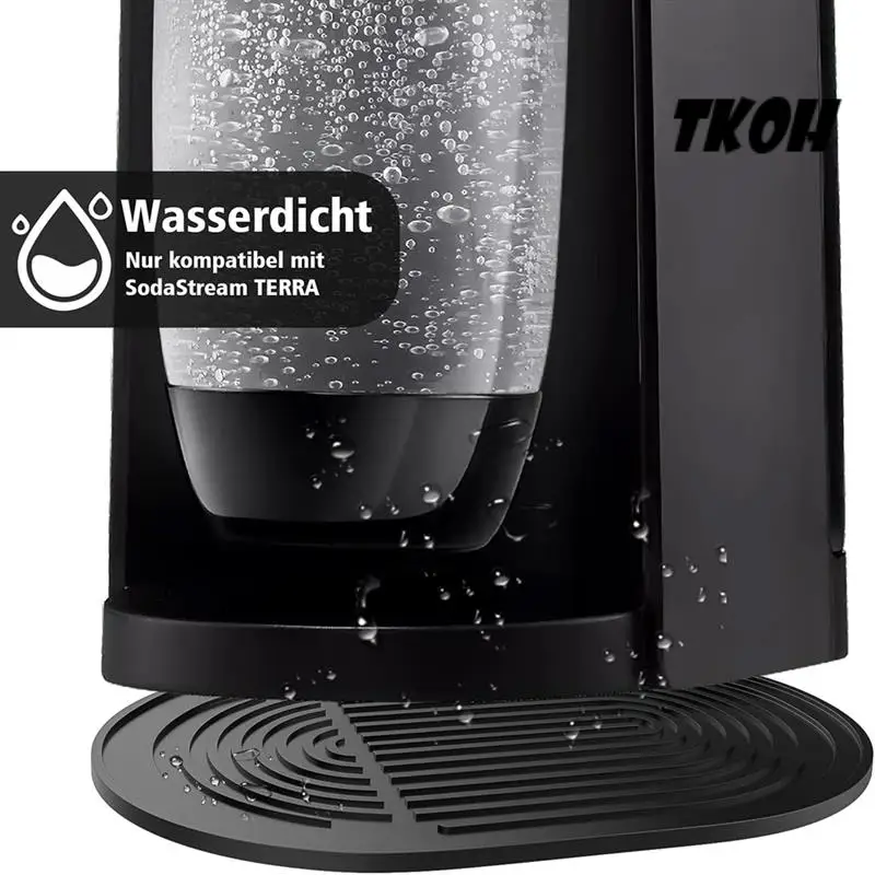 

TKOH-Mat черный для Sodastream Terra капельная защита подкладка аксессуар для карбонатора Terra Water