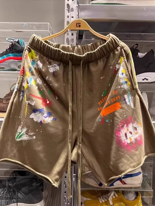 

Очень большие мужские брюки свободного покроя с 300 каусом, прямые брюки с эластичной резинкой на талии, летние повседневные брюки в американском стиле ретро...