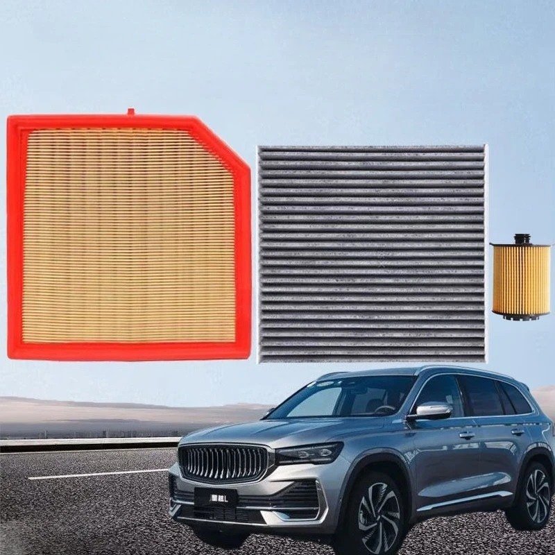 

3pcs Filter Set For Geely Monjaro Xingyue L/S ePro/PHEV/Hi·F1.5T 2.0TEngine Cabin AC Air Oil Filter Spare Parts