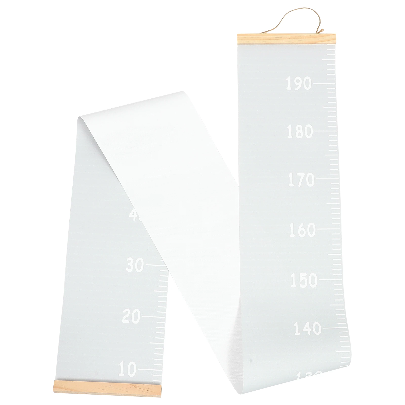 

1Pcs Pink Kids Height Growth Chart Canvas Wall Hanging Ruler for Child Growth Measurement in Nursery