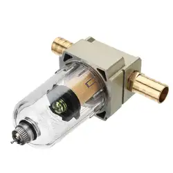 Universal Engine Oil Catch Tank Reservoir Can Filter Gas Separator Replacement with 2 Connector Tube 10mm/12mm