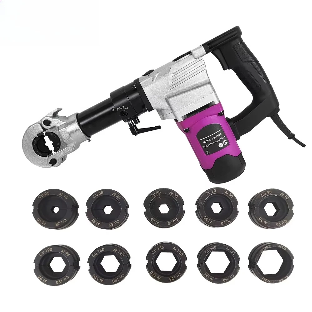 

LZ-300C Electric Cable Lug Crimping Tool 300mm2 Crimping Tool