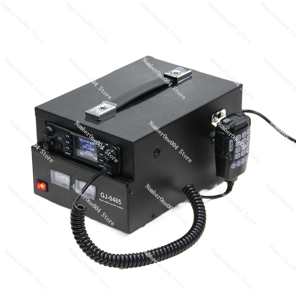 Applicable to  GJ-0854 Walkie-Talkie Power Amplifier Mobile Car Radio Power Supply 220V to 13.8V For Base Station.