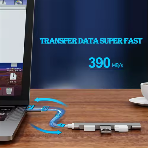 USB 3.0 Hub USB Hub 4 Port High Speed Type c Splitter 5Gbps For PC Computer Accessories Multiport HUB 4 USB 3.0 2.0 Ports - Image 5