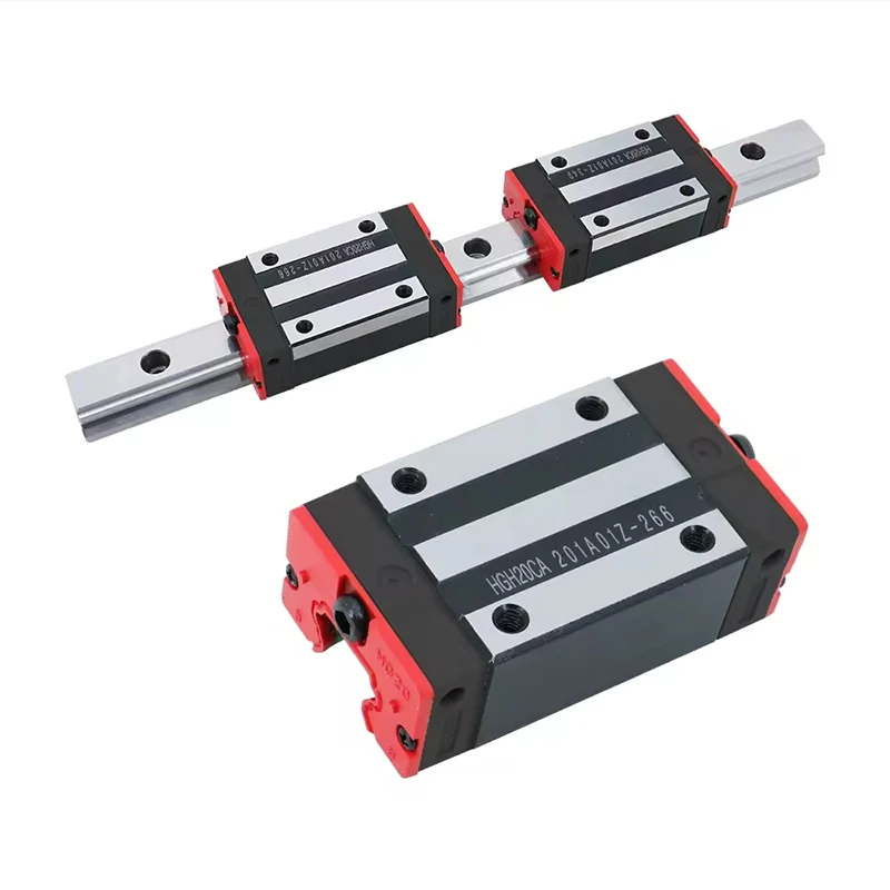 High Precision HGR15 HGH15 HGW15 Linear Guides Block Rails with Core Bearing High Quality Linear Guide Rails and Blocks
