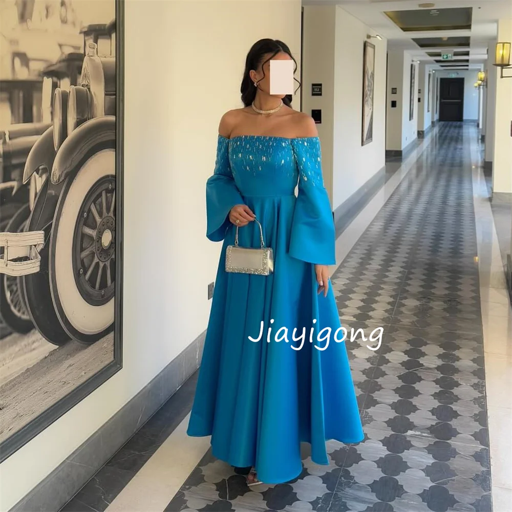 Taglie personalizzate disponibili Abiti midi con scollo a barca a trapezio con paillettes Occasioni su misura Alta qualità Elegante