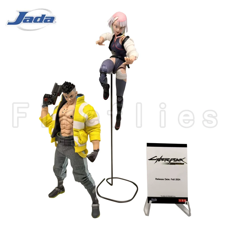 6inches Jada Toys 1/12 Action Figure Cyberpunk: Edgerunners Lucy David Anime Model For Gift