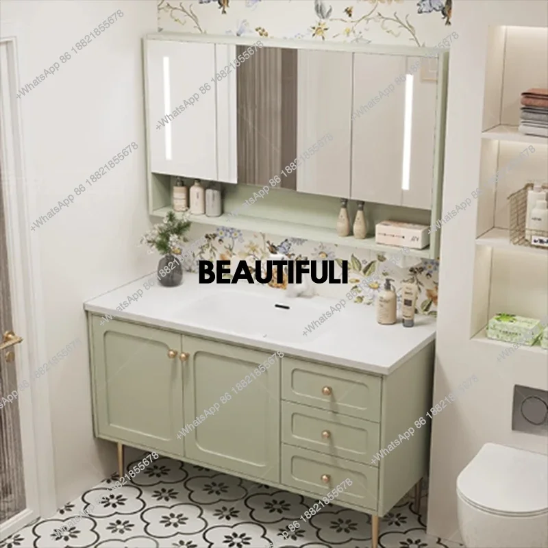 

Hot sales Magazine Shelf Organizer Bathroom Cabinet Toilet Large Mirror Makeup Bathroom Cabinet Vanity Organizer Tocador Unique