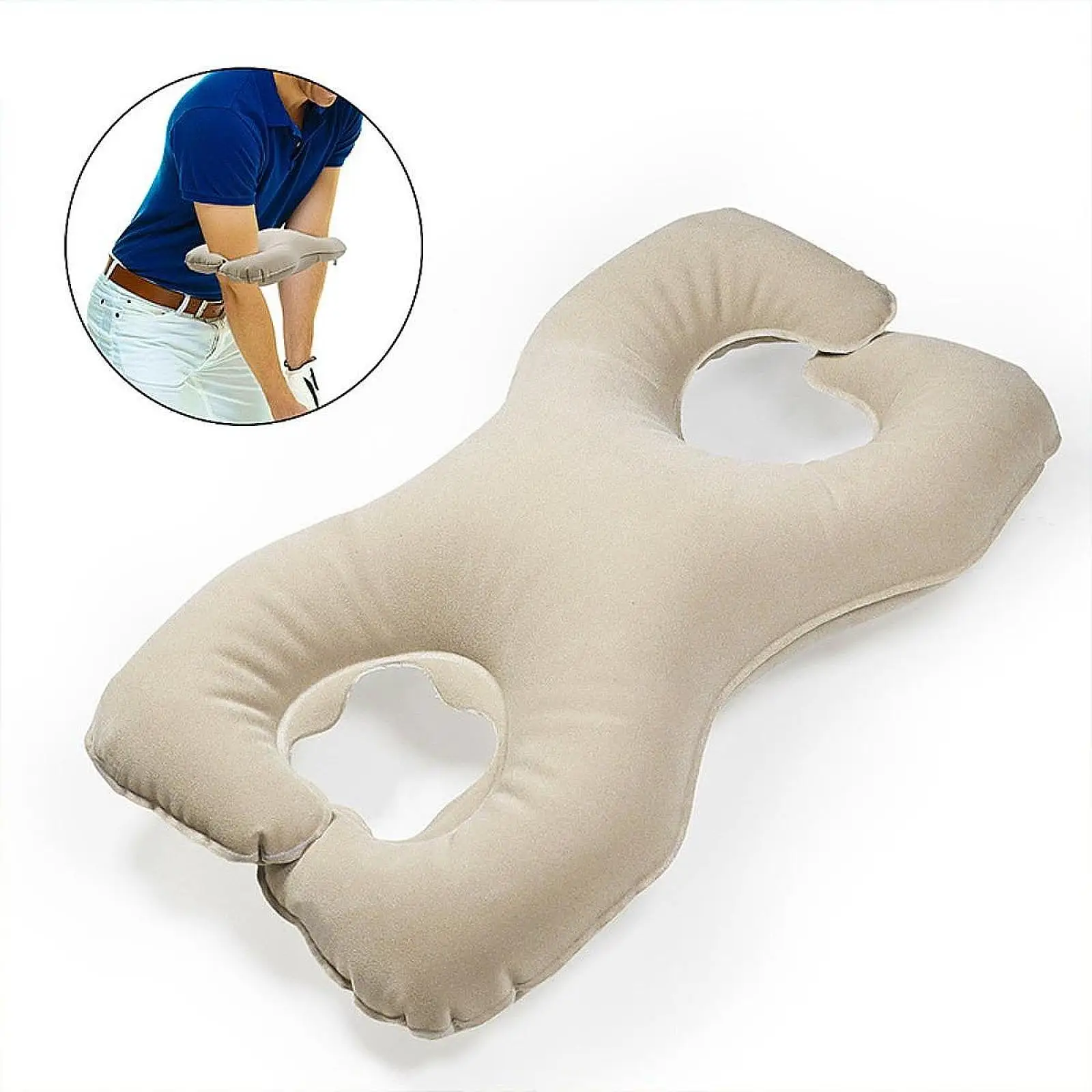 Golf Swing Golf Posture Correction, 8 Shaped Inflatable Golf Accessory Suitable for All Levels PVC Arm