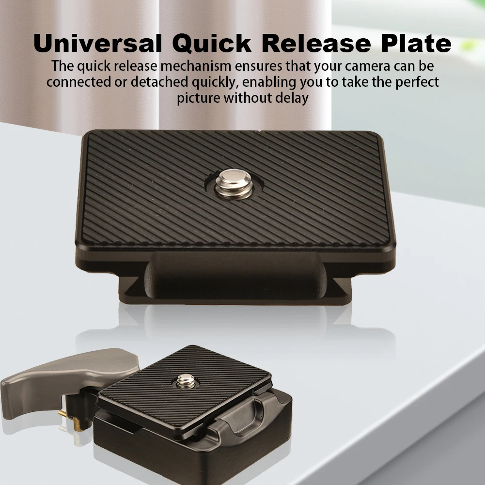 Untuk BEXIN 200PL-PRO Adaptor Dudukan Tripod Kamera Paduan Aluminium Pelat Pelepas Cepat Universal untuk Aksesori Kamera Manfrotto