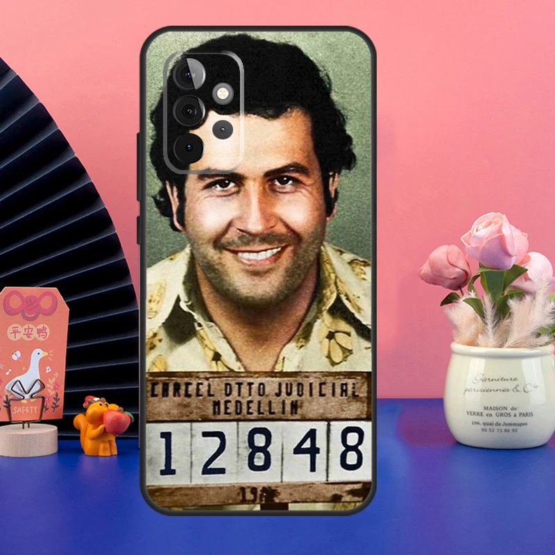 Pablo Escobar Case For Samsung Galaxy A54 A34 A24 A14 A73 A53 A33 A23 A13 A52 A32 A22 A12 A51 A71 Cover