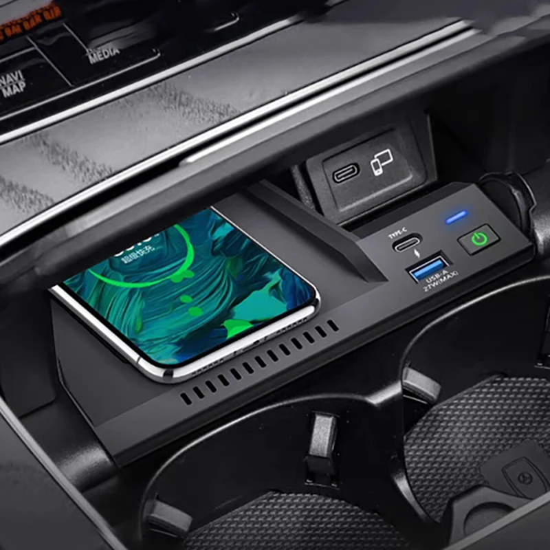 

15W Car wireless charger phone holder fast phone charger charging plate for Mercedes Benz W213 W214 E Class