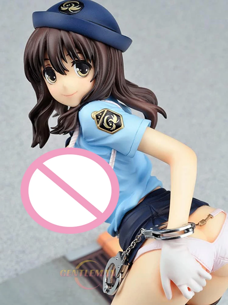 Native Japanese Anime Sex Girl Ecchi Sexual Police 1/7 PVC Action Figure Adult Hentai Collection Model Doll Toys Gift