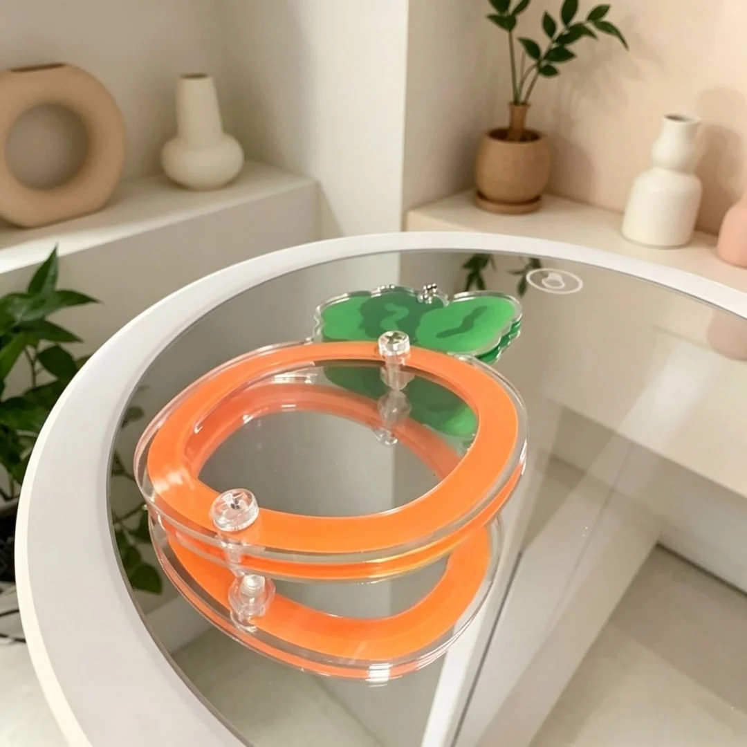 Bag Charm Keychain Handmade Handmade Acrylic Keychain Acrylic Decorative Pendant Carrot Shaped Carrot Shaped Pendant For Desktop