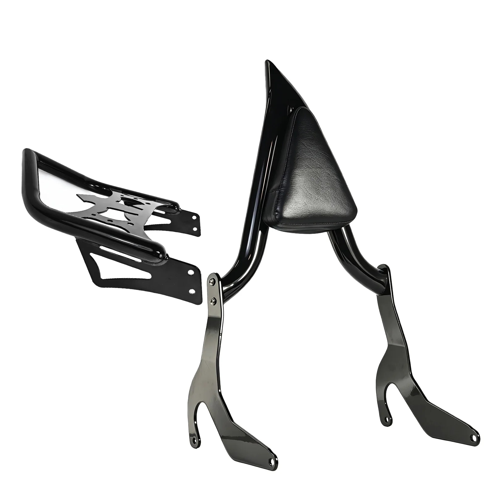 Motorcycle Rear Backrest Sissy Bar For BMW R18 Bagger R18 Roctane 2022-2026 Passenger Back Rest Siaaybar With Luggage Rack
