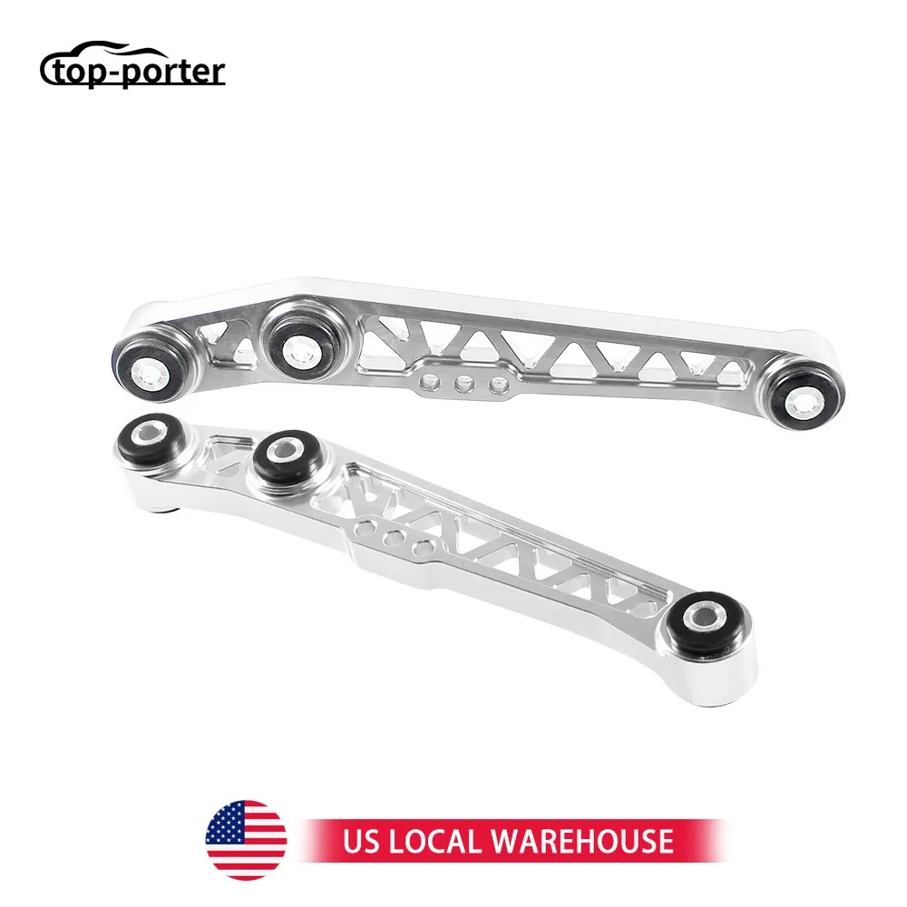 

Billet Lower Control Arms Aluminum w/Bushing Relacement For 88-95 Honda Civic CRX Del-Sol 94-01 Acura Integra