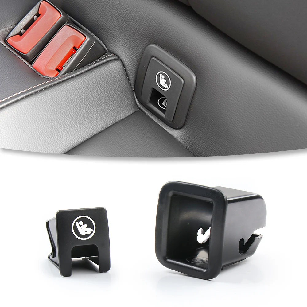 Tapa de la base de montaje Isofix para anclaje de silla infantil 57D887187A 2GG887233 para Volkswagen Tharu Skoda Karoq 2018-2025