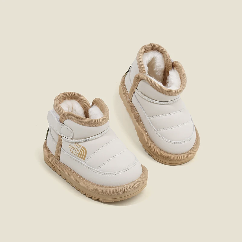 

Новая зимняя обувь для маленьких детей, хлопковая обувь, мягкие сапоги, теплая обувь для мальчиков и девочек