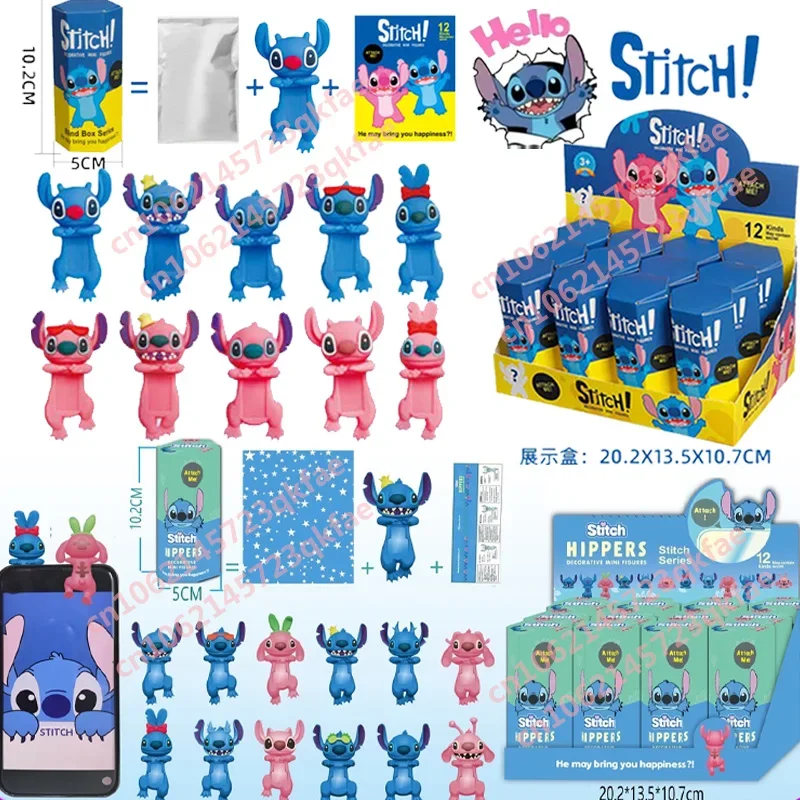 Cute Disney Lilo & Stitch Sonny Angel Surprise Gift Box Doll Cartoon Anime Stitch Character Model Toy Children's Christmas Gifts