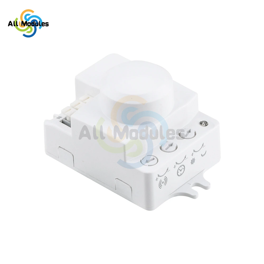 5.8G Microwave Sensor Switch 220V TDL-1912 Intelligent Energy-saving Control Radar Sensor Strong Anti-interference