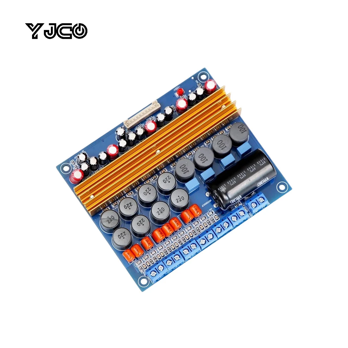 

YJCO TPA3116 5.1 Channel Class D Digital HIFI Amplifier Board 100W+100W+4*50W High Power 6CH Home Audio Amp Board DC24V