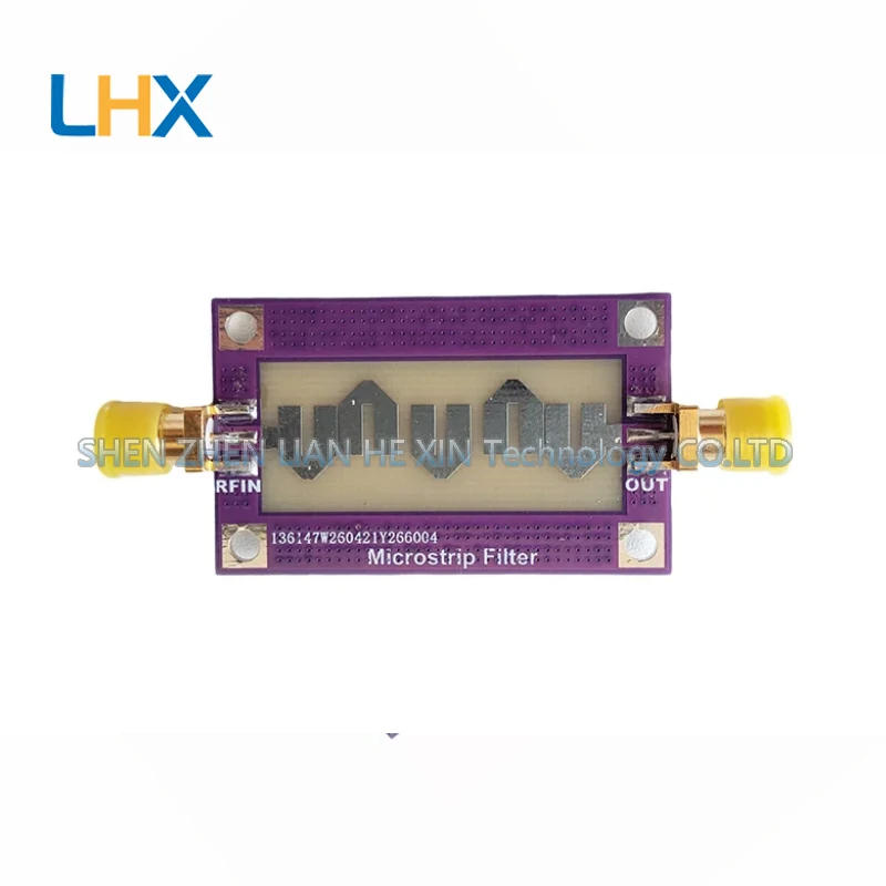 5.7GHz bandpass microstrip passive filter 5.6G - 5.8G DIY test kit communication filter in stock