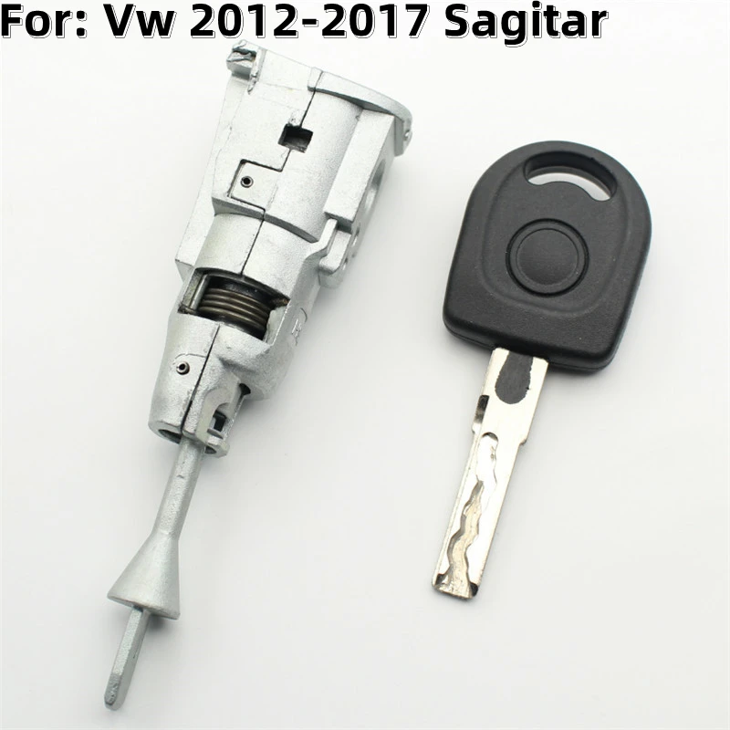 XIEAILI OEM Cylinder lewego zamka drzwi Auto zamek Cylinder dla Vw 2012-2017 nowy Sagitar z 1 sztuk klucz S541