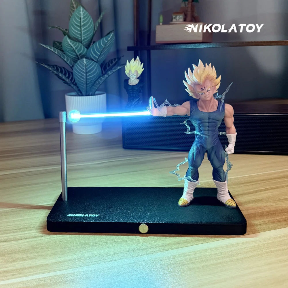 

Dragon Ball Vegeta NIKOLATOY Night Light Anime Touch Kamehameha MagneticCreative Desk Decoration Cool Model Doll Boys Gifts