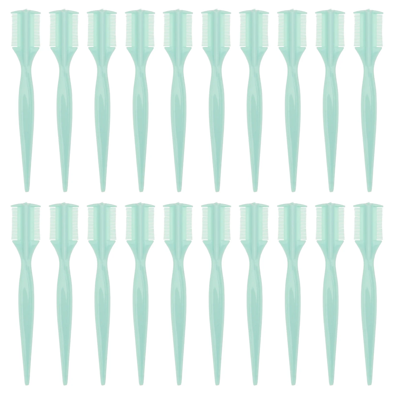 50 قطعة مشط ماكياج رمش فاصل متعدد الاستخدام ل الحاجب التهيأ الانفجارات تشكيل غرامة الأسنان مشط النساء الجمال الأساسية #4