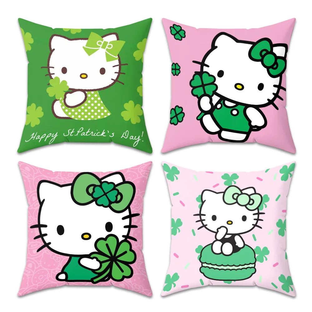 

Чехлы для подушек для гостиной H-HelloKitties, декоративные наволочки для диванов и интерьерного декора