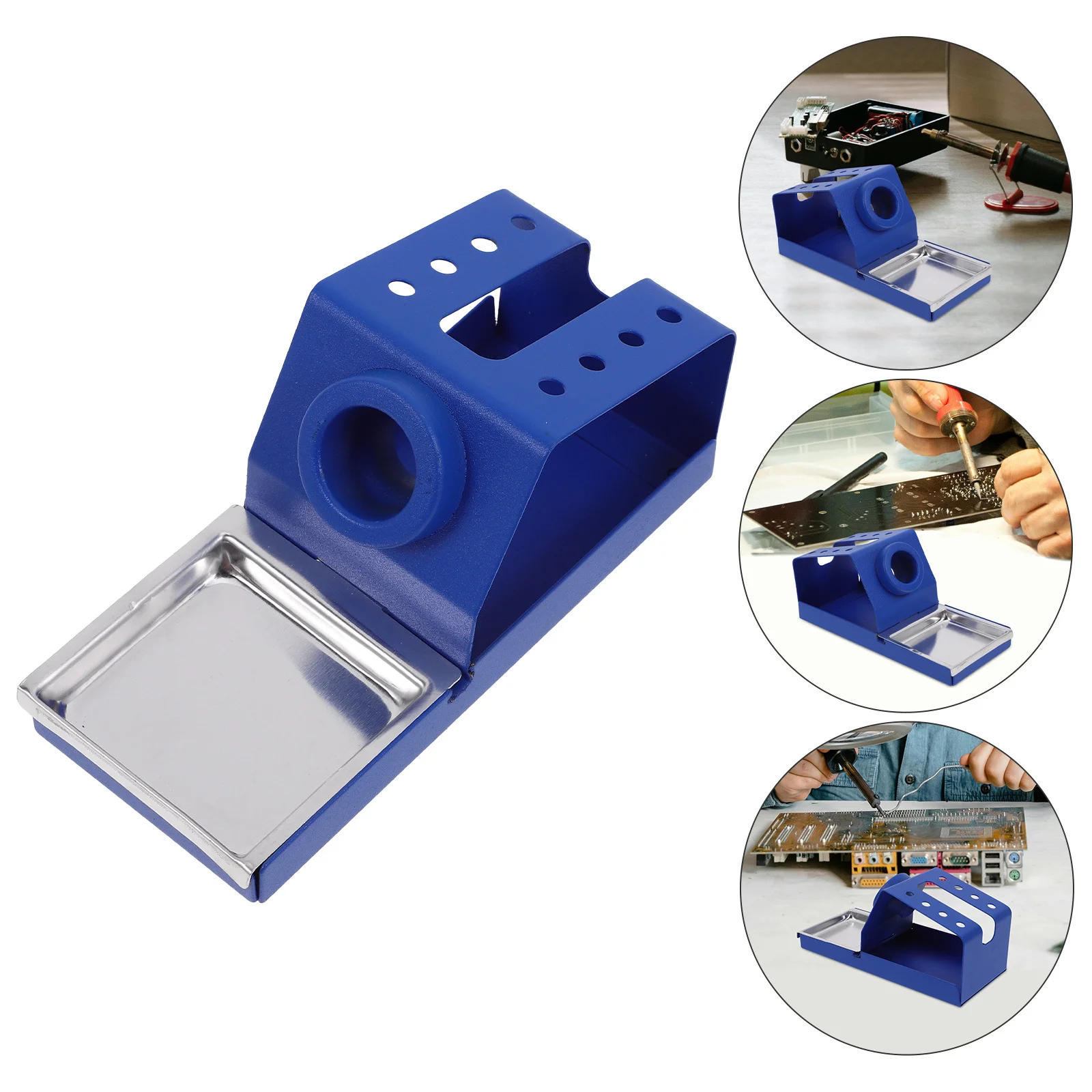 

Iron Table Holder Metal Station Durable Stand For Electronic Repair Soldering Workstands Soldering Accessories