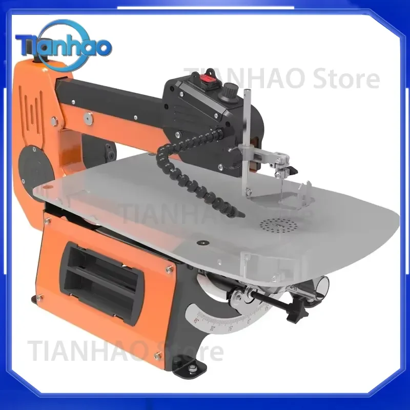 Scroll Saw Blade Machine for Corded Cast Steel Woodworking Jewellers Precision Cutting Tool 540mm x 350mm