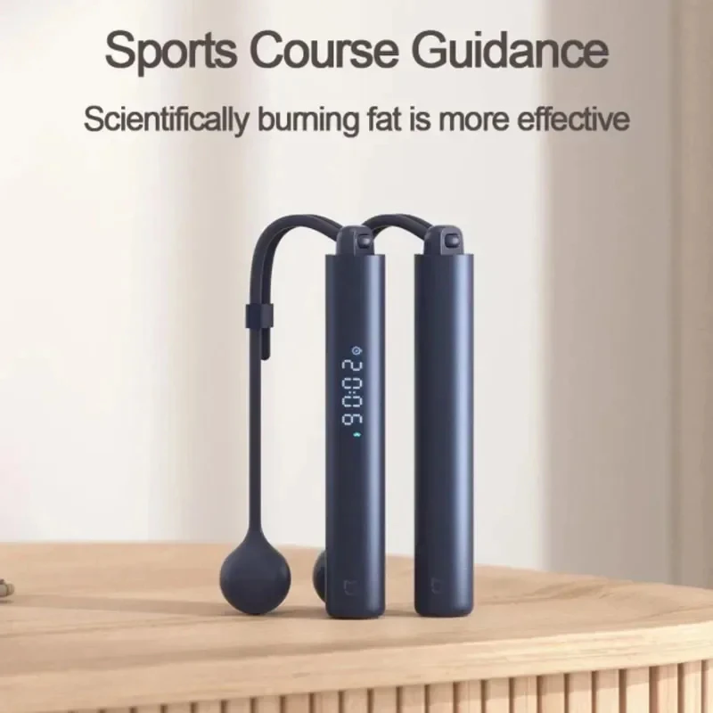 Smart Cordless Skipping Training Fitness Weight Loss Data Recording Wire Counting Weight Ball Steel Jump Rope Sports Equipment