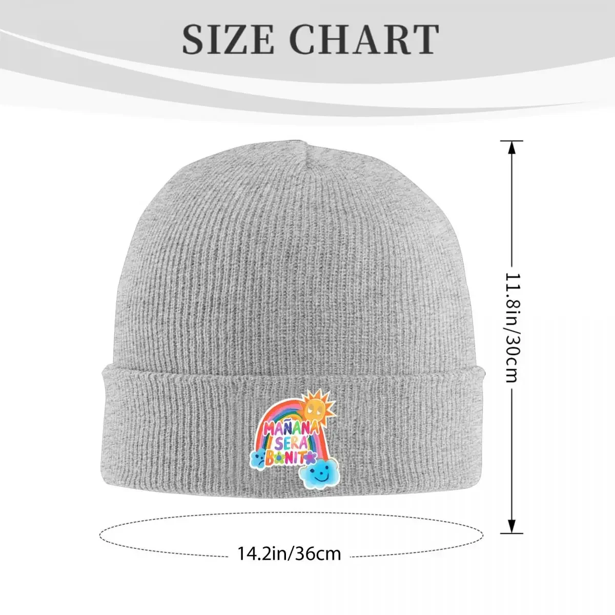 Karol G Manana Sera Bonito Music Hats Autumn Winter Beanies Street Hip Hop Reggaeton Cap Female Male Acrylic Knitted Caps