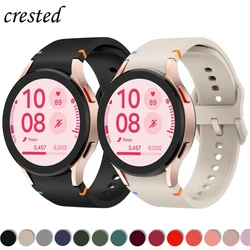official-website Strap for Samsung Galaxy Watch 7 FE 44mm 40mm Silicone Bracelet Galaxy Watch 4 6 Classic 5 pro band 43mm 47mm